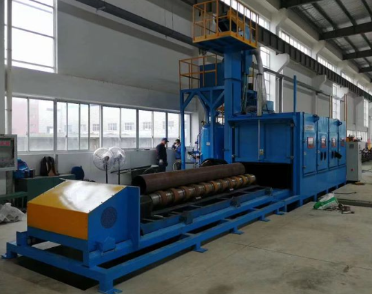 吐鲁番喷砂机在管道除锈中的现场施工应用